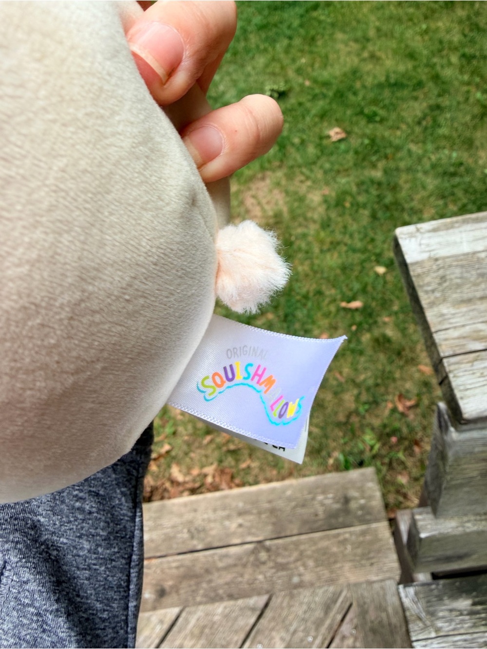 SQUISHMALLOWS Fuzzy Belly Hara Bunny Plush Small - Picture 6 of 9